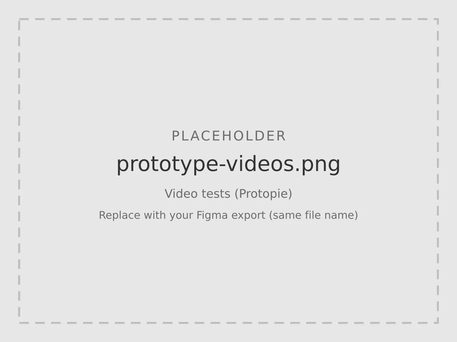 Scene videos prototyped in Protopie
